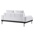 thumbnail image 4 of Modway Proximity Upholstered Fabric Loveseat in White, 4 of 8