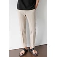 thumbnail image 6 of GINGTTO Linen Pants Men Slim Fit Elastic Waistband Lightweight Summer Beach Fashion Casual Pant, 6 of 6