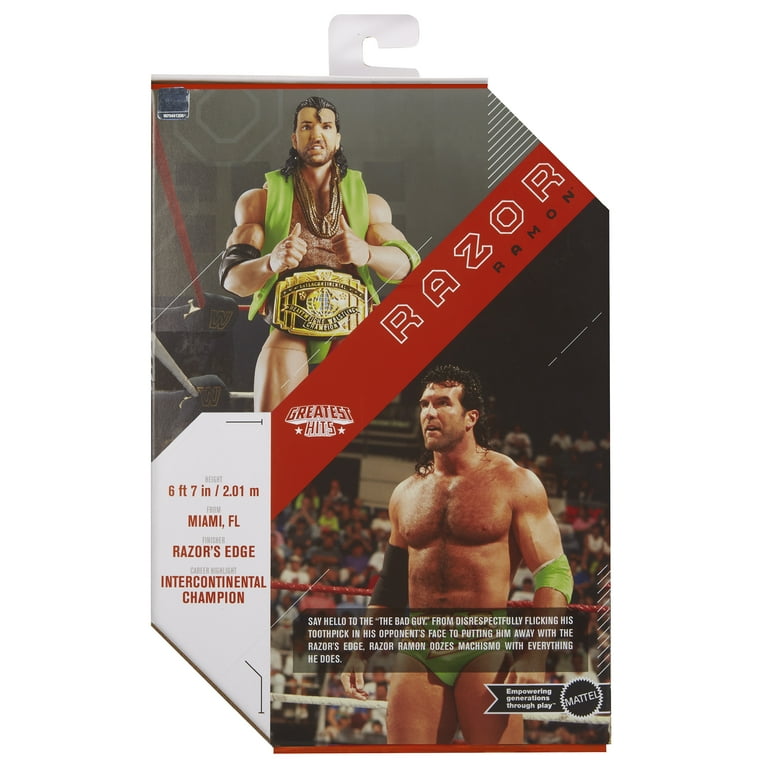 Razor Ramon (Green) - WWE Best of Ultimate Edition 6 Mattel WWE
