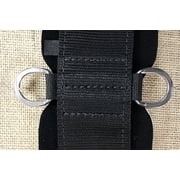 22 Inch Weaver Air Flex Straight Horse Cinch Girth Black Roll Snug Buckle