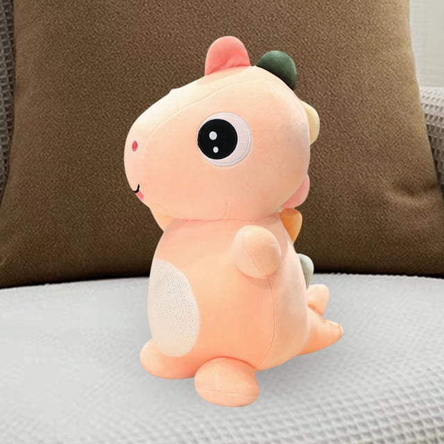 Juguete de peluche suave Hugo Muñeca linda dinosaurio decoración rosado