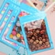 thumbnail image 3 of 100 Piezas Bolsas HolográFicas Resellables, Bolsa de Mylar una Prueba de Olores con Ventana Transparente para Almacenamiento de Alimentos Recuerdo de Fiesta Negocios, 3 of 6