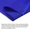 thumbnail image 3 of Uxcell Speaker Grill Cloth 40 x 55 Inch Stereo Mesh Fabric Protective Dustproof Cloth for Home Speaker Repair Blue, 3 of 5