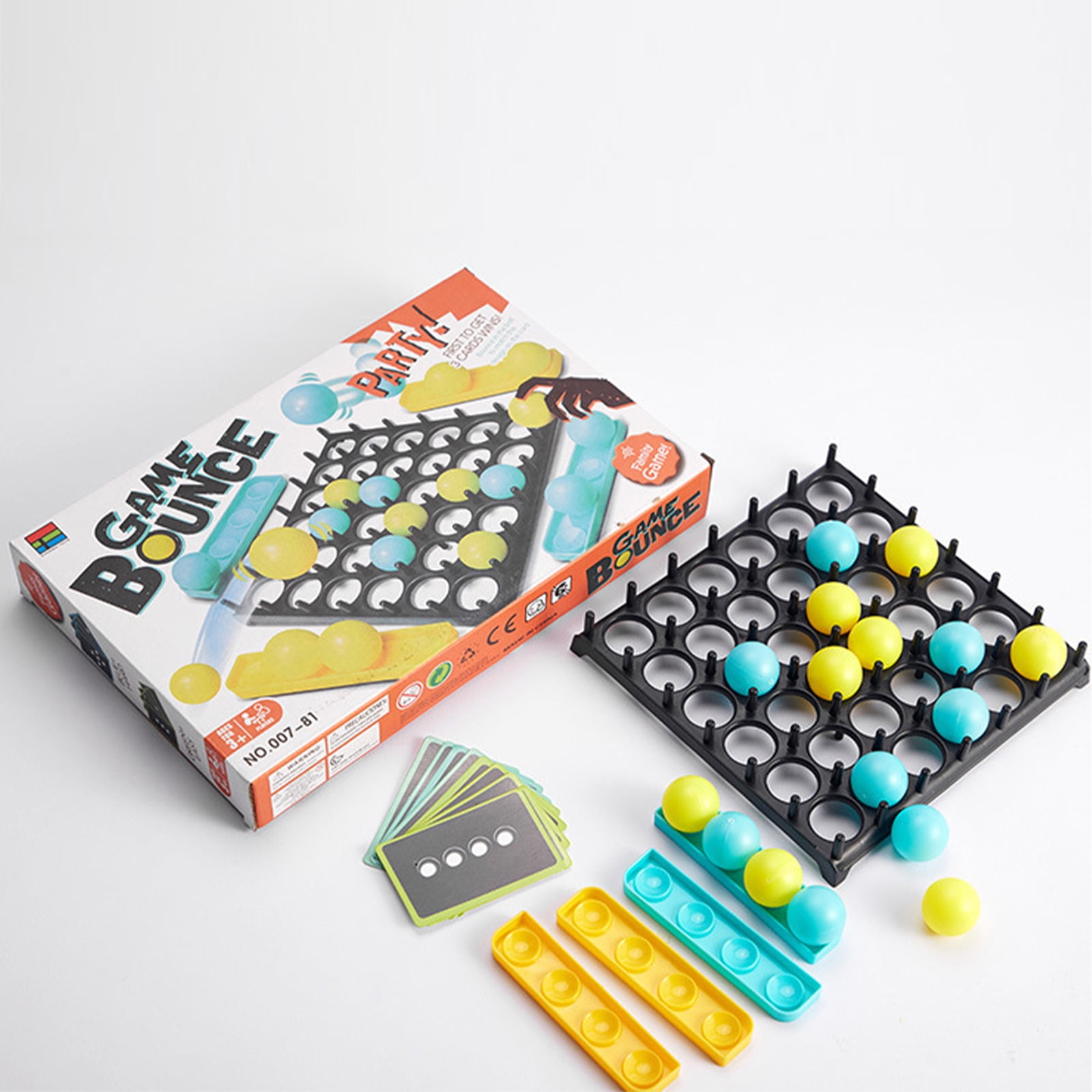 Brinquedo de jogo de bola de mesa, Família Bouncing Balls Jogo de Tabuleiro  com Bolas, Jogos de tabuleiro para festas em família, brinquedos de  gangorra para casa, escola, sala de estar Hepe