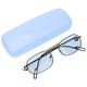 thumbnail image 4 of Gafas de sol clásicas con marco de metal, gafas ovaladas ligeras, gafas de sol vintage para conducir para hombres y mujeres, 4 of 10