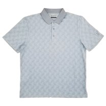 PGA Tour Mens Tradewind Gray Check Short Sleeve Golf Polo Shirt Large