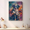 thumbnail image 4 of Appenzeller Sennenhund Dog Poster Riding A Motorcycle - Appenzeller Sennenhund Dog Canvas Wall Art For Bedroom Decor - Girls Room Decor - Cool Gifts For Moms Birthday, 4 of 6
