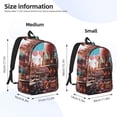 thumbnail image 3 of KLL fairy-tale-world-with-delicious-candy Print Travel Laptop Backpack - College Backpack Business Work Bag Nurse Bag Casual Daypack for Weekender Business Hiking -Small, 3 of 6
