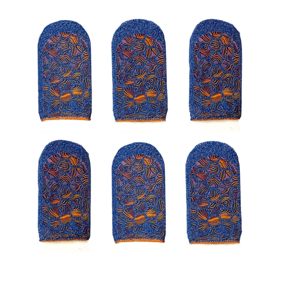 6 Pack Mobile Gaming Corps ClawSocks Phone Gaming Finger Sleeves - Damascus