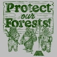 thumbnail image 2 of Women's Star Wars Ewok Protect Our Forests Scoop Neck Athletic Heather X Large, 2 of 4