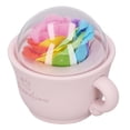 thumbnail image 2 of Luz de noche de flores, 5 colores, flores de seda, iluminación ambiental alimentada por batería, luz suave, adorno de taza de resina para amantes, 2 of 14