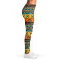thumbnail image 4 of Native Indian Inspired Pattern Print Leggings, Native American Indian Sexy Yoga Leggings For Women., 4 of 5