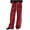 Red, variant on Women's Fuzzy Fleece Lounge Pants Plush Warm Drawstring Elastic High Waisted Wide Leg Plaid Pajama Pants Cozy Pj Bottoms(Red,Large)