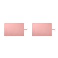 thumbnail image 4 of Inteprter Almohadilla de medición de silicona Estera para hornear con fabricante de hebillas de almacenamiento Herramientas de cocina para Rosa 2piezas, 4 of 6