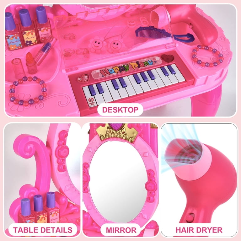 Princess Vanity Set with Electronic Piano and Accessories photo 2