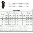 thumbnail image 2 of UVN V Neck Women Bodycon Dress Ruffle Sleeve Party Dress Casual Sheath Cocktail Wrap Gown, 2 of 7