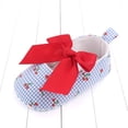 thumbnail image 5 of Infant Baby Girls Mary Jane Shoes Non-Slip Rubber Sole Ballet Slippers Princess Dress Wedding Shoes Newborn Crib Shoes First Walkers Shoes, 5 of 5