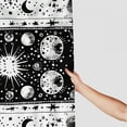 thumbnail image 3 of Orinice Stars Circles Black and White Bathroom Decor Set, Colorful Luxurious Graphic Print Polyester Fabric Fashion Shower Curtain with Hooks 36x72, 3 of 7