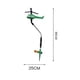 thumbnail image 5 of Helicopter Water Sprinkler 360-degree Rotating Sprinkler Head With Ground Spike Multifunctional Garden Sprinkler For Yard Lawn, 5 of 5