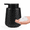 Chubby Black, variant on BosilunLife Foaming Hand Soap Dispenser - 12 oz Ceramic Foaming Soap Dispenser for Bathroom Kitchen Counter with Rust-proof Pump, Stable Desktop Placement, Dishwasher Safe (Chubby, Black)