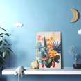 thumbnail image 5 of 12x18 inch Canvas Frameless Painting Potted Plants Study Decor,Indoor Bar,Cafes,Florists,Bedroom,Balcony Wall Decor Posters & Prints,Fun Potted Plants Classic Room Decoration Paintings Canvas, 5 of 6