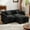 Black, variant on BedLuxury 111.5'' Modular Sectional Sofa with Movable Ottomans, U Shaped Cloud Couch for Living Room, 3-Seat, Beige