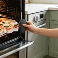 thumbnail image 4 of Oven Door Child Safety Lock,Reliable Safety Latch for Built In Oven,Secure Lock Design to Prevent from Accidentally Opening Oven Door,Safety Guard to Keep Away From High Temperature Kitchen Hazards, 4 of 9