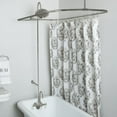 thumbnail image 2 of 60 Inch Clawfoot Tub Shower Enclosure with Rain Shower Head, 2 of 2