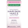 Nature's Bounty Optimal Solutions Hair Skin & Nails, 150 Softgels