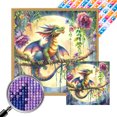thumbnail image 1 of 5D DIY Taladro Cuadrado AB Parcial Dragón Kit Art35x35cm, 1 of 9