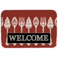 thumbnail image 1 of Carolines Treasures SB3090CMT Serving Spoons Welcome Kitchen Or Bath Mat 20 x 30 In., 1 of 1