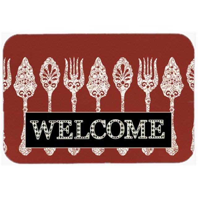 Carolines Treasures SB3090CMT Serving Spoons Welcome Kitchen Or Bath Mat 20 x 30 In.