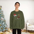thumbnail image 5 of Christmas Dragon Sweatshirts,Women Christmas Sweatshirts, Dragon Sweatshirt, 5 of 5