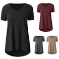 thumbnail image 3 of UDIYO Shirt Soft Short Sleeve Spandex Wicking Performance Yoga Top for Work, 3 of 7