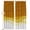 Orange, variant on Ombre Orange Waves Blackout Curtains for Bedroom/Living Room, Pinch Pleated Black Out Curtains, Abstract Art Gradient Modern Room Darkening Window Drapes with Hooks 2 Panels, 39"x70"