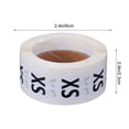 thumbnail image 2 of 2 Roll Clothing Size Self-Adhesive Sticker Multi-functional Size Sticker, 2 of 9