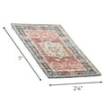 thumbnail image 4 of Ridge & Cove Vintage Distressed Machine Washable 2.5' x 7' Runner Rug for Entryway or Hallway, 4 of 5