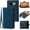 Blue, variant on Compatible with Google Pixel 8 Wallet Case, Premium PU Leather Zipper Flip Folio Wallet RFID Blocking with Wrist Strap Magnetic Closure Built-in Kickstand Protective Case -Black