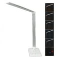 thumbnail image 2 of USB Desk Lamp, Aluminium Alloy LED Table Lamp 10 Brightness Gears Touching Switch  For Students For Reading Writing, 2 of 8
