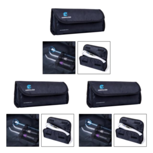 Seitruly Estuche de viaje Bolsa de transporte Bolsa de almacenamiento para Flosser de agua Azul oscuro Type1
