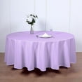 thumbnail image 4 of BalsaCircle 108" Round Polyester Tablecloth Wedding Table Linens Lavender, 4 of 11