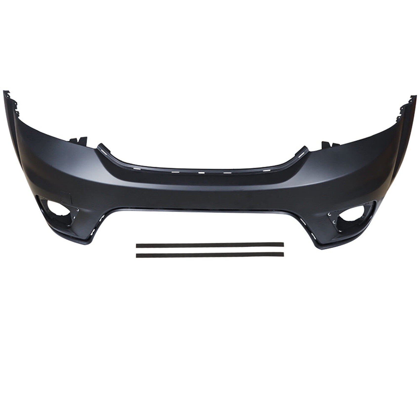 EPOTOOR Front Bumper Cover Replacement for 2011-2016 Journey without Spray  Holes 5YB55TZZAB Primed 