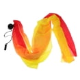thumbnail image 3 of Juego de pelotas de danza del vientre Poi de Yuyangstore de seda para fiesta de baile de carnaval amarillo naranja rojo, 3 of 8