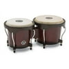 Latin Percussion City Bongos, Dark Wood Finish