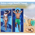 thumbnail image 4 of Toallas de playa Gomust de microfibra de gran tamaño de 71 x 32 pulgadas, paquete de 6, 4 of 7