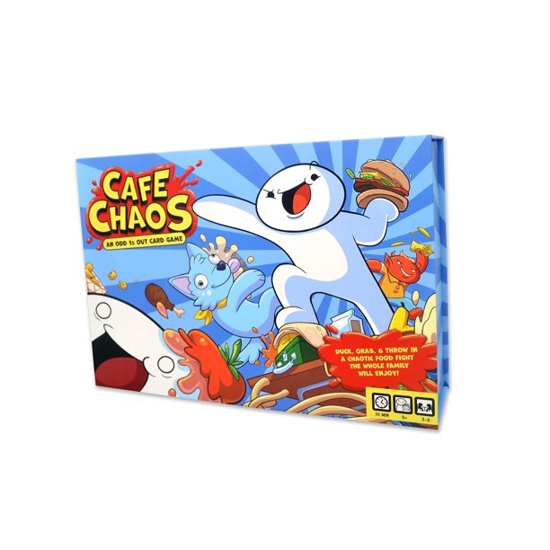 Juego de cartas The Odd 1s Out Cafe Chaos para niños mayores de 9 años The Odd 1s Out The Odd 1s Out