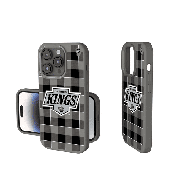 Keyscaper  Los Angeles Kings Plaid Soft Touch iPhone Case