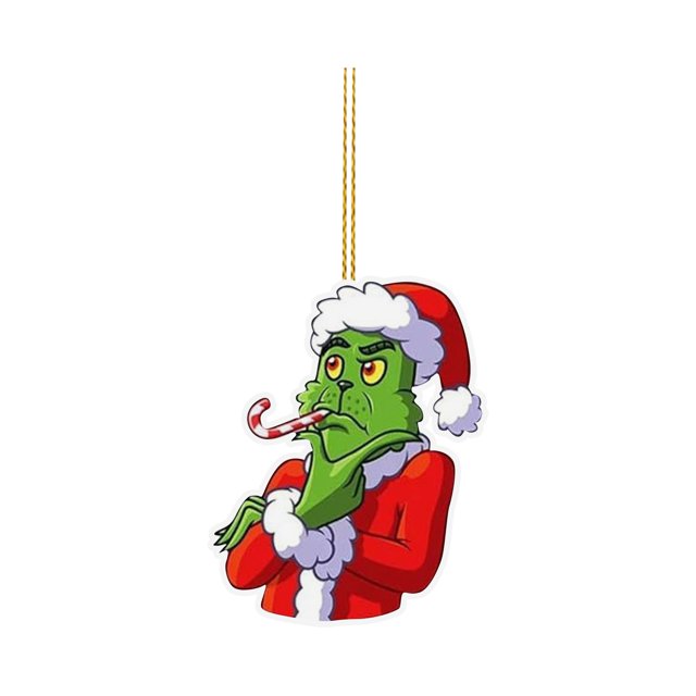 How the Grinch Stole Christmas THE 2024 Grinch Christmas OrnamentsChristmas Tree OrnamentsDecorative Hanging Christmas CarvingsHome Parties Xmas Gifts Decor