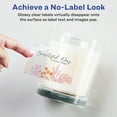 thumbnail image 3 of Avery Glossy Clear Rectangle Labels, 2-1/3" x 3-3/8", 600 Labels, 3 of 9