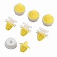 thumbnail image 2 of 50pcs 7703077250 Car Interior Door Card Panel Plastic Rivets Clips Hole Auto Fasteners Clio Megane Scenic Twingo, 2 of 5